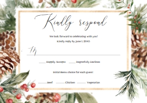 ElegantChristmas_ResponseCard_3.5x5: 1305463629