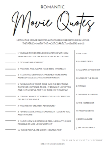 ModernMinimalistGame_WeddingMovieQuotes_5x7: 1309546093