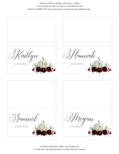 BurgundyPumpkin_PlaceCards_Avery5302: 650427963