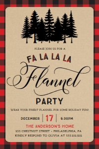 FaLaLaLaFlannel_Invite_4x6: 659226037