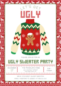 UglySweater_PartyInvite_5x7: 901987539