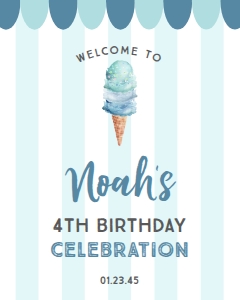 IceCreamBlue_WelcomeSign_8x10: 1344279675