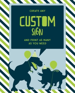 Dino_CustomSign_8x10: 1357489419