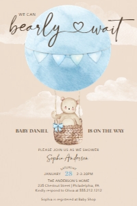 BohoBearlyWait_BabyShowerInvite_4x6: 1406253269