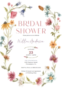 WildflowerField_BridalShower_Invitation_5x7: 1396611123
