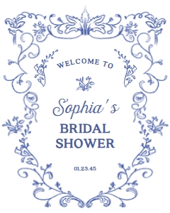 SomethingBlue_WelcomeSign_16x20: 1388230144