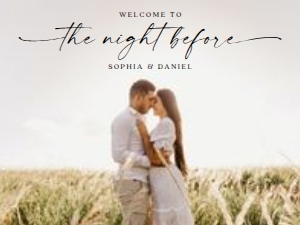 TheNightBefore_WelcomeHorz_18x24: 1223882451