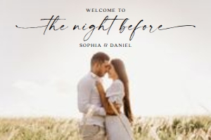 TheNightBefore_WelcomeHorz_24x36: 1223882451