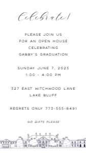 LFHS Party Invite Mobile design preview