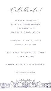LFHS Graduation Party Mobile: LFHS Party Invite Mobile