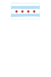Chicago hand drawn notes design preview