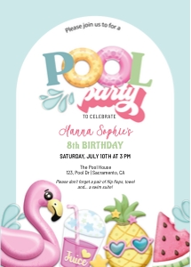 Pool Party Arch design preview