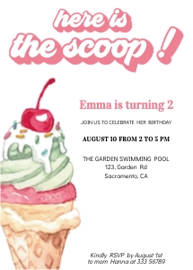 scoop birthday ice cream design preview
