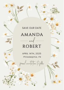 Daisy Save the Date w01 design preview