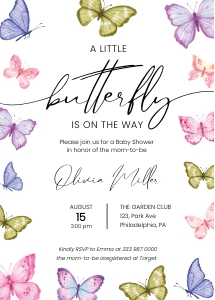 Butterfly Baby shower 2 bt01 design preview