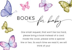Butterfly  Books for baby bt01 design preview