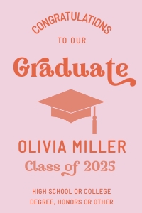 Graduation Fan design preview