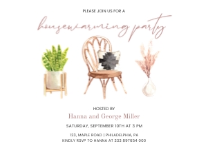 Housewarming Party design preview