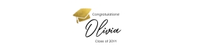 Graduation Water bottle label design preview