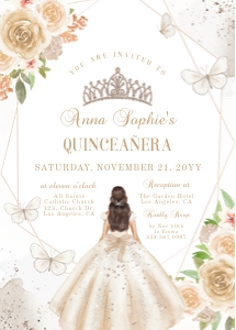Quinceanera avorio ivory aa037 design preview