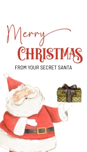 Secret Santa Tag AA028 design preview