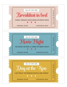 Retro Coupon editable aa038 design preview