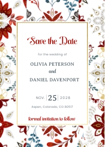 Tiles Save the date nordic aa040 design preview
