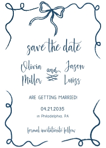 save the date whimsical doodle aa045 design preview