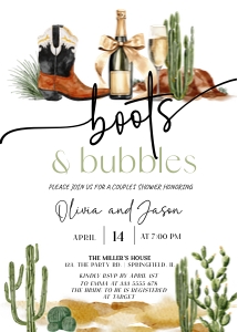 boots and bubbles boho AA050 design preview