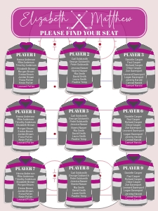 Hockey Seating Chart design preview
