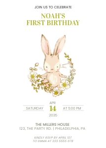 Bunny Birthday Party 1 aa058 design preview