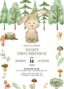 Bunny Birthday Party 2 aa058 design preview