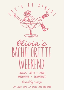 Disco cowgirl bachelorette AA068 design preview