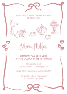 Bridal shower invitey AA070 design preview
