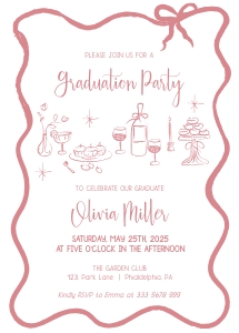 Graduation Party Whimsical AA059 design preview