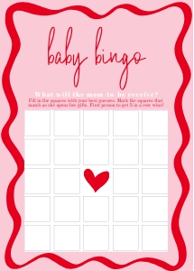 Baby bingo sweetheart wavy aa047 design preview