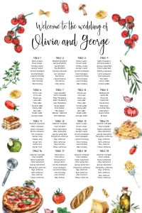 That's Amore seating chart AA086 design preview