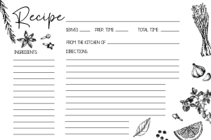 AA082 Recipe for the Bride design preview