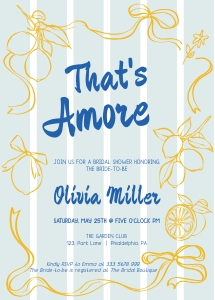 AA112 Lemons Bridal shower design preview