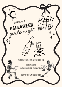 Halloween girls night aa126: aa126 girls night halloween