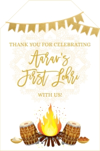 Lohri Gold Tags design preview
