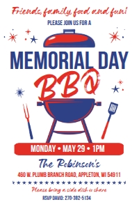 Memorial Day BBQ 4X6": Memorial Day BBQ 2