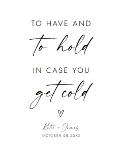 W2 S1 TOHAVEANDTOHOLD2-BLANKET design preview