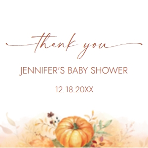 PUMPKIN-THANK YOU TAG design preview