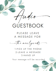 EU-AUDIOGUESTBOOK design preview
