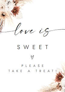 BOHO1-LOVEISSWEET design preview
