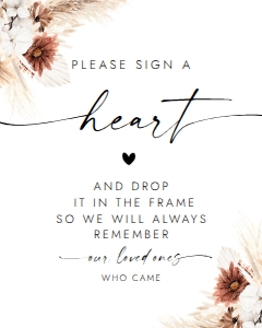BOHO1-SIGNAHEART design preview