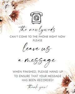 BOHO1-TELEPHONEGUESTBOOK2 design preview