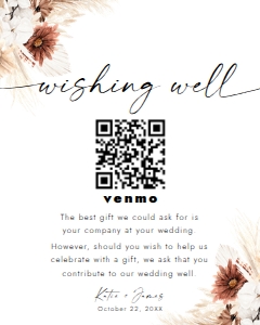 BOHO1-WISHING WELL QR design preview