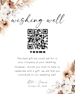 BOHO2-WISHING WELL QR design preview